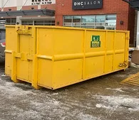 Roll-off bin rental