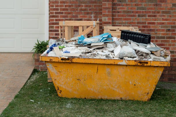 yellow rental bin